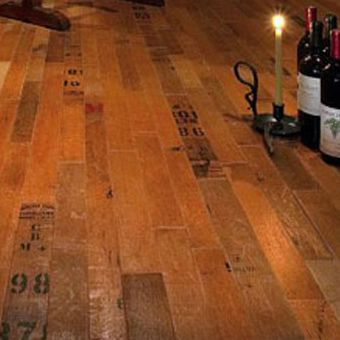 Wine Barrel Hardwood Flooring
